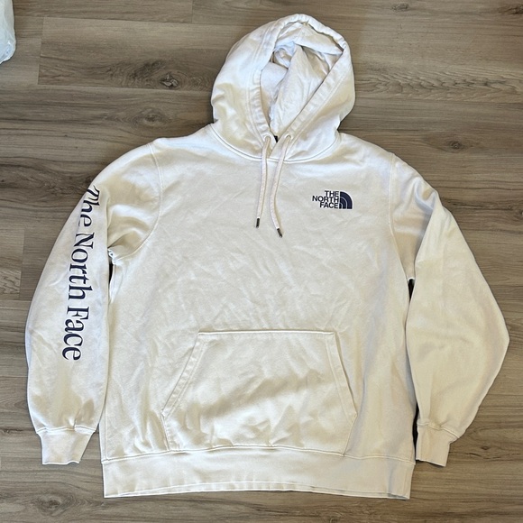 The North Face Men's Off-White Hoodie - Picture 1 of 5